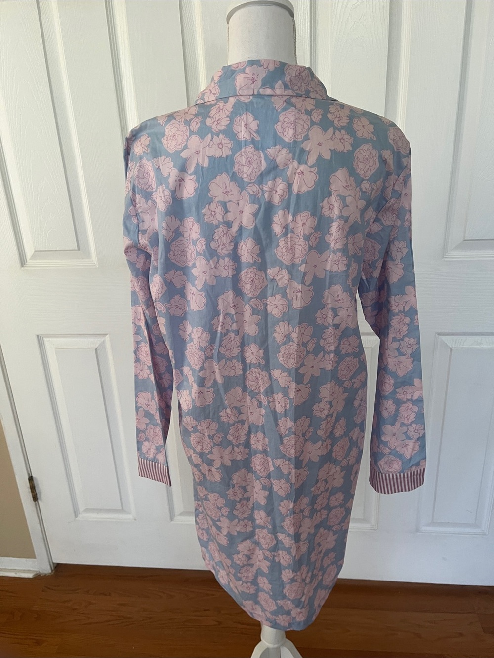 Sweet Dreams Nightgown floral button down 100% cotton - Picture 5 of 8